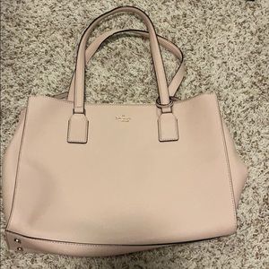 large light pink Kate Spade purse